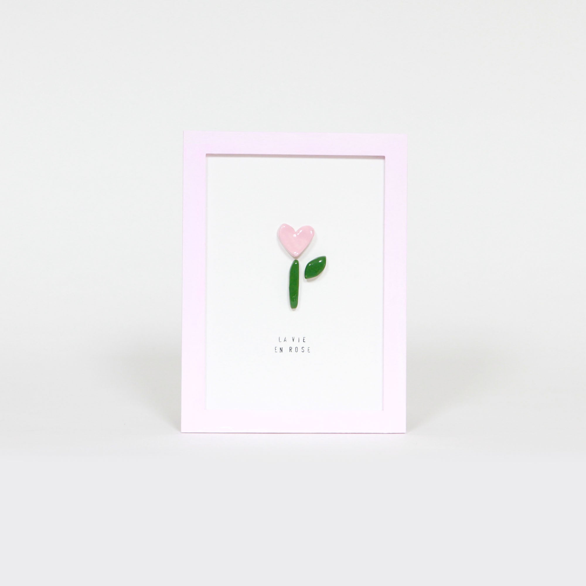 AFFICHETTE - LA VIE EN ROSE