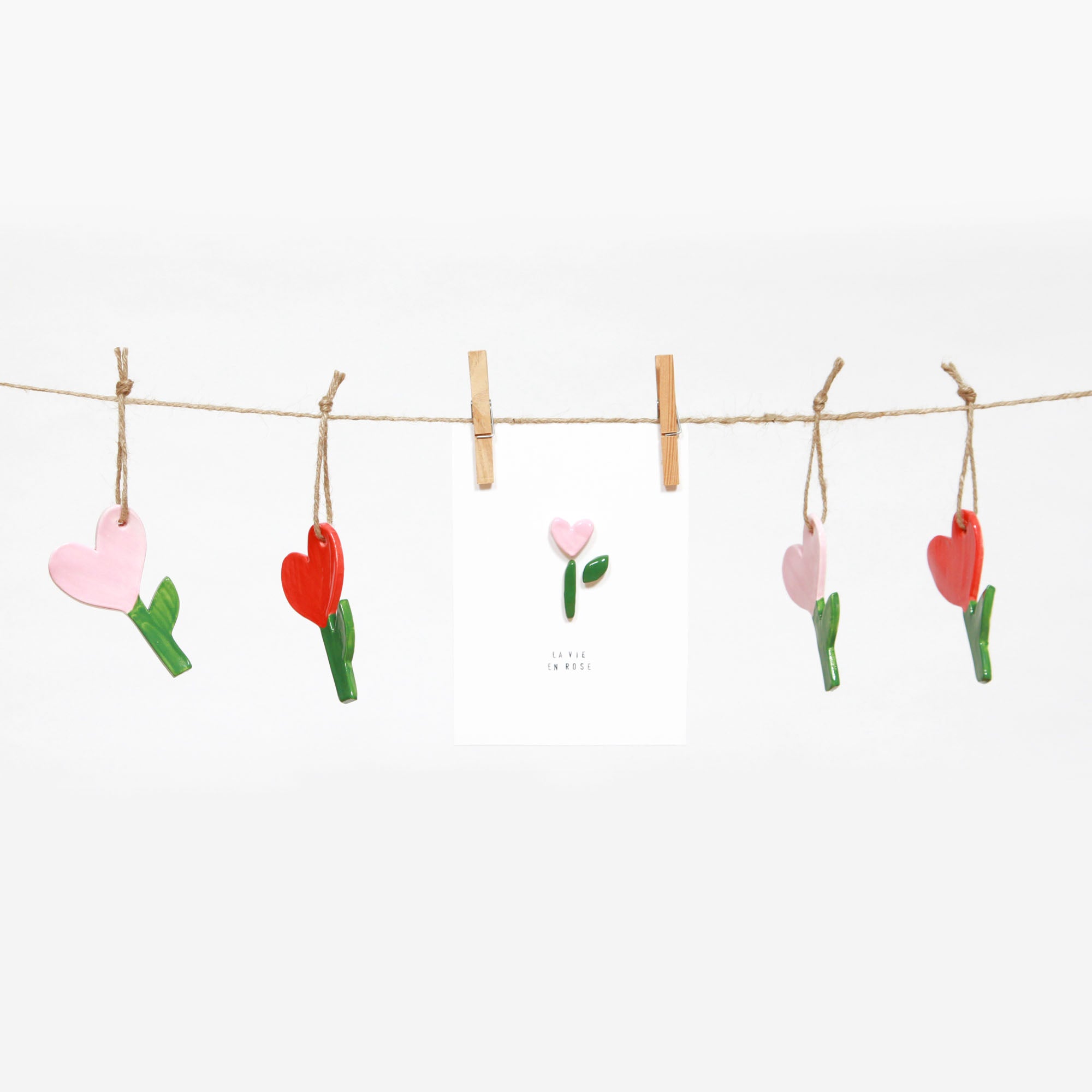 AFFICHETTE - LA VIE EN ROSE