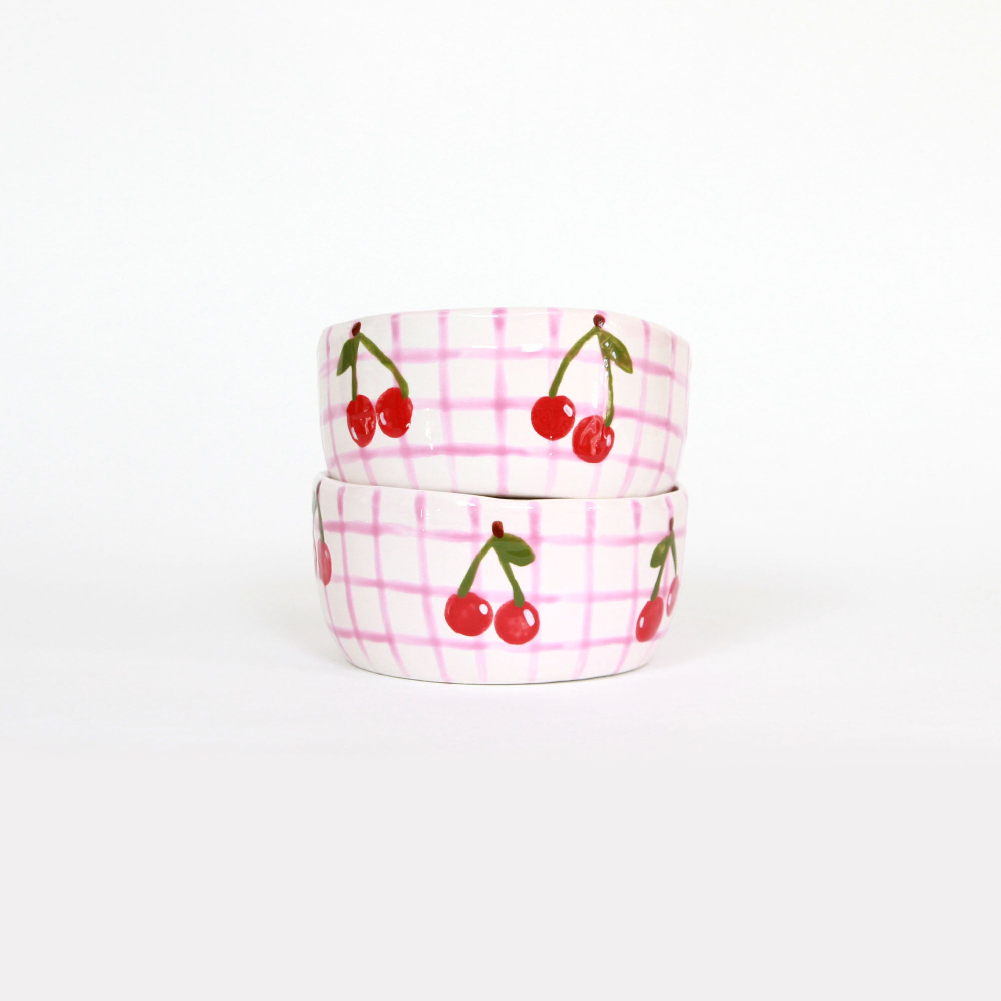 LE BOL À SALADES - VICHY CHERRY