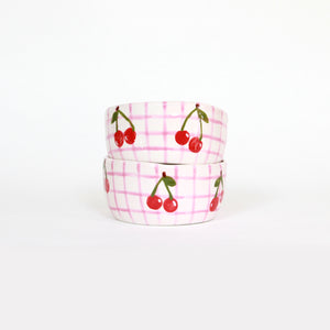 LE BOL À SALADES - VICHY CHERRY