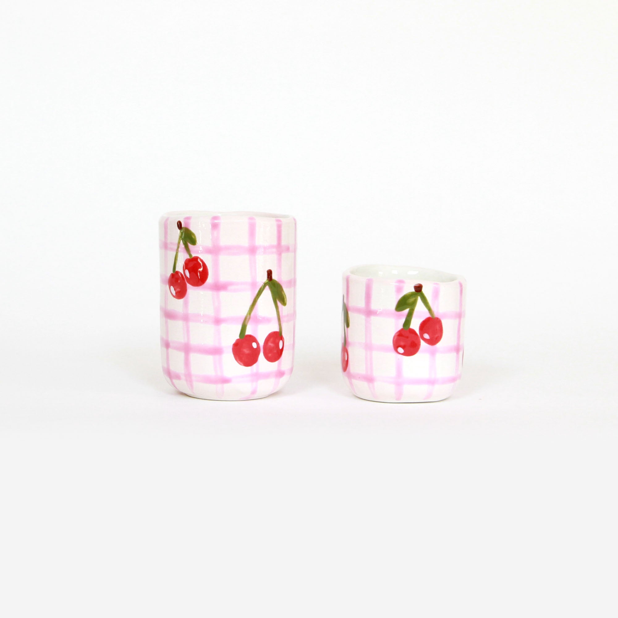 LA MAXI TASSE - VICHY CHERRY