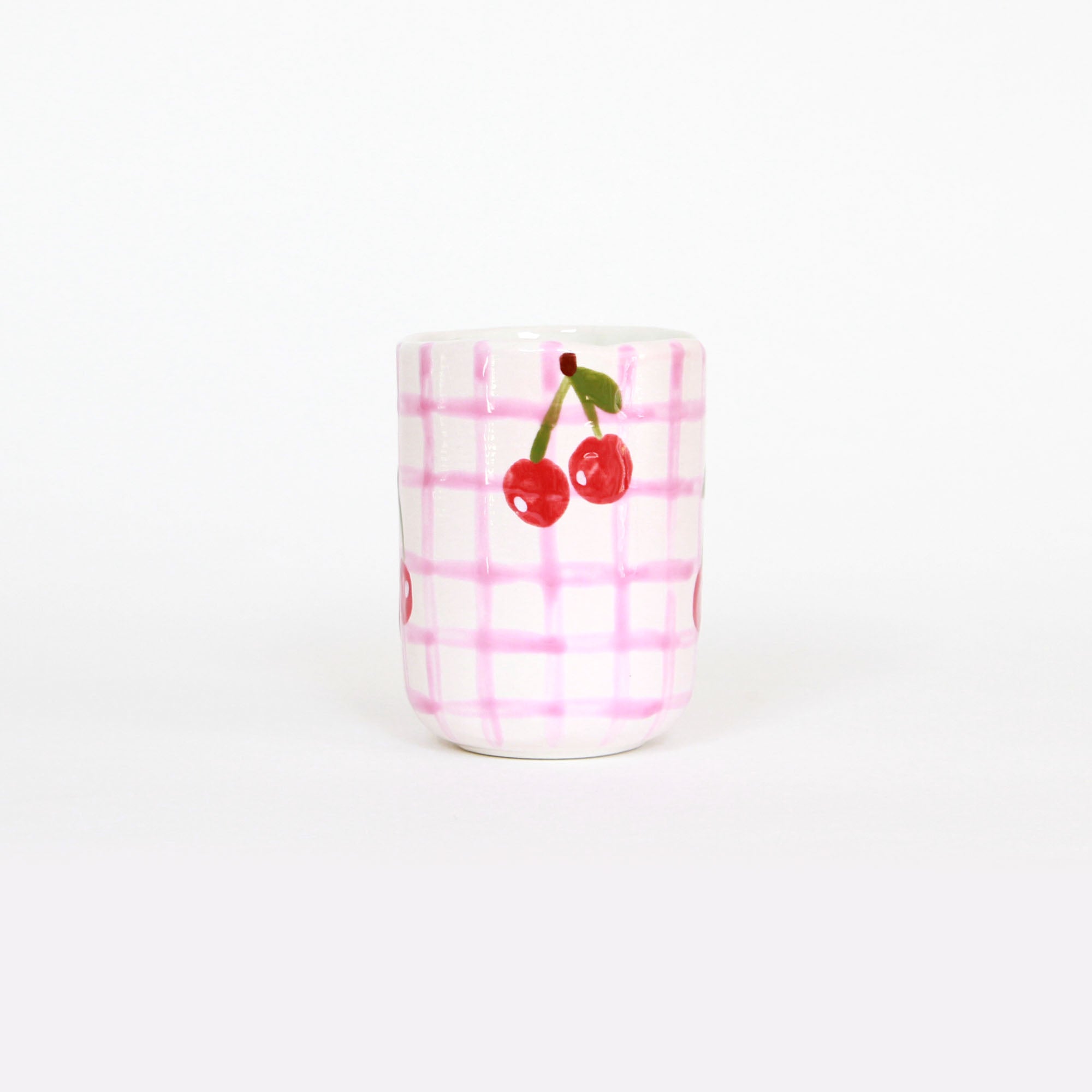 LA MAXI TASSE - VICHY CHERRY