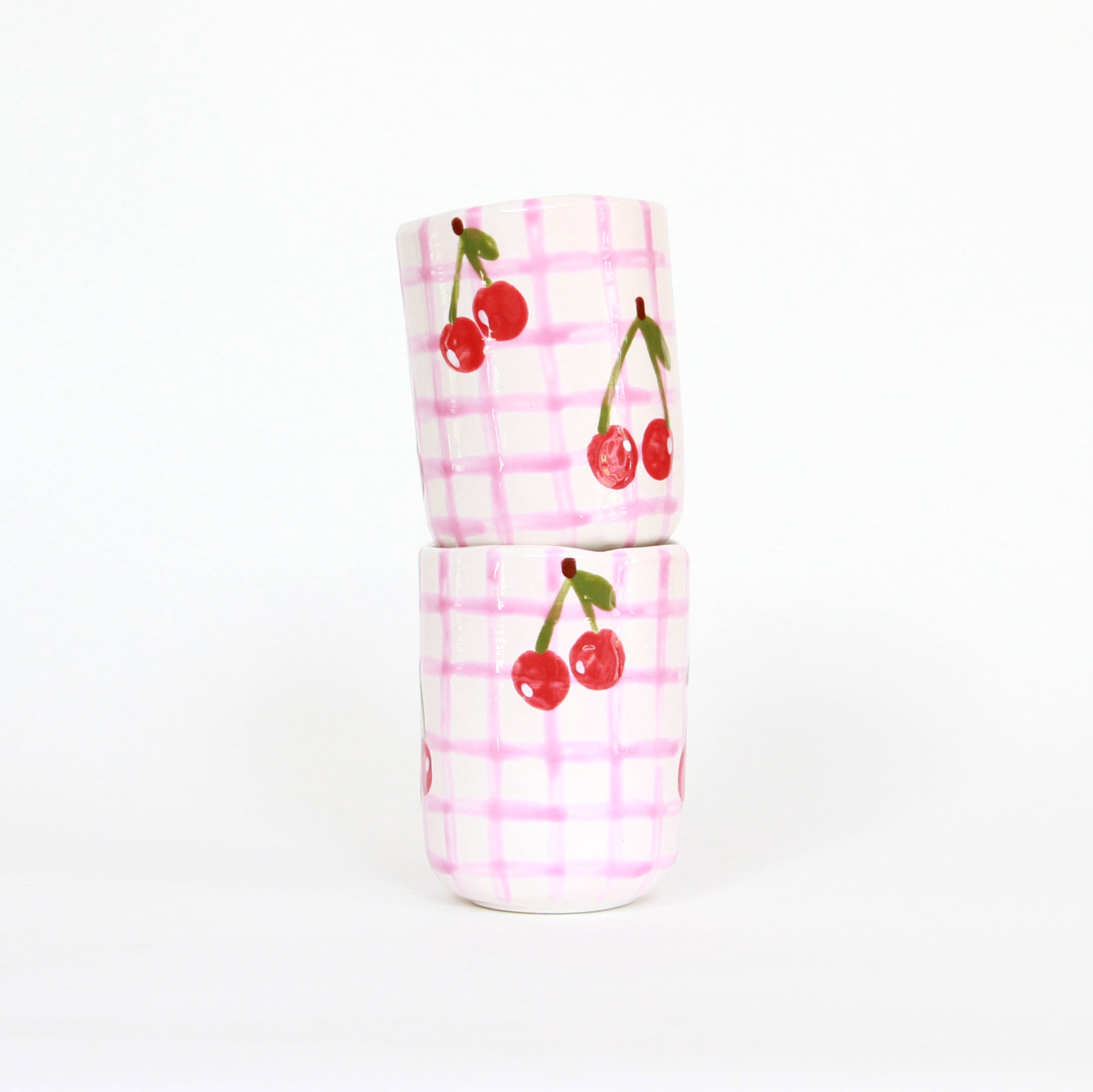 LA MAXI TASSE - VICHY CHERRY