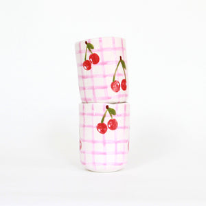 LA MAXI TASSE - VICHY CHERRY
