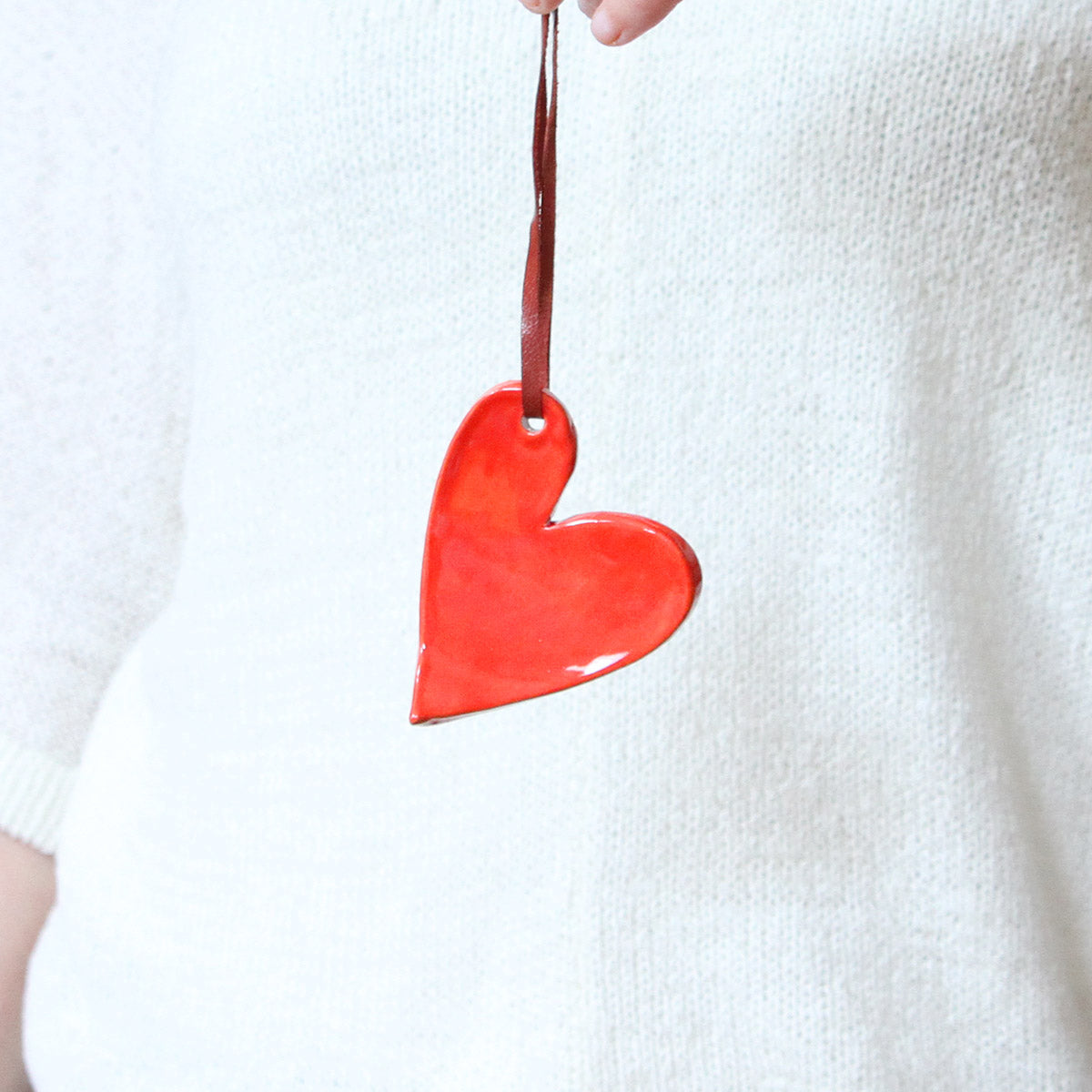 LE COEUR AU MUR - ROUGE